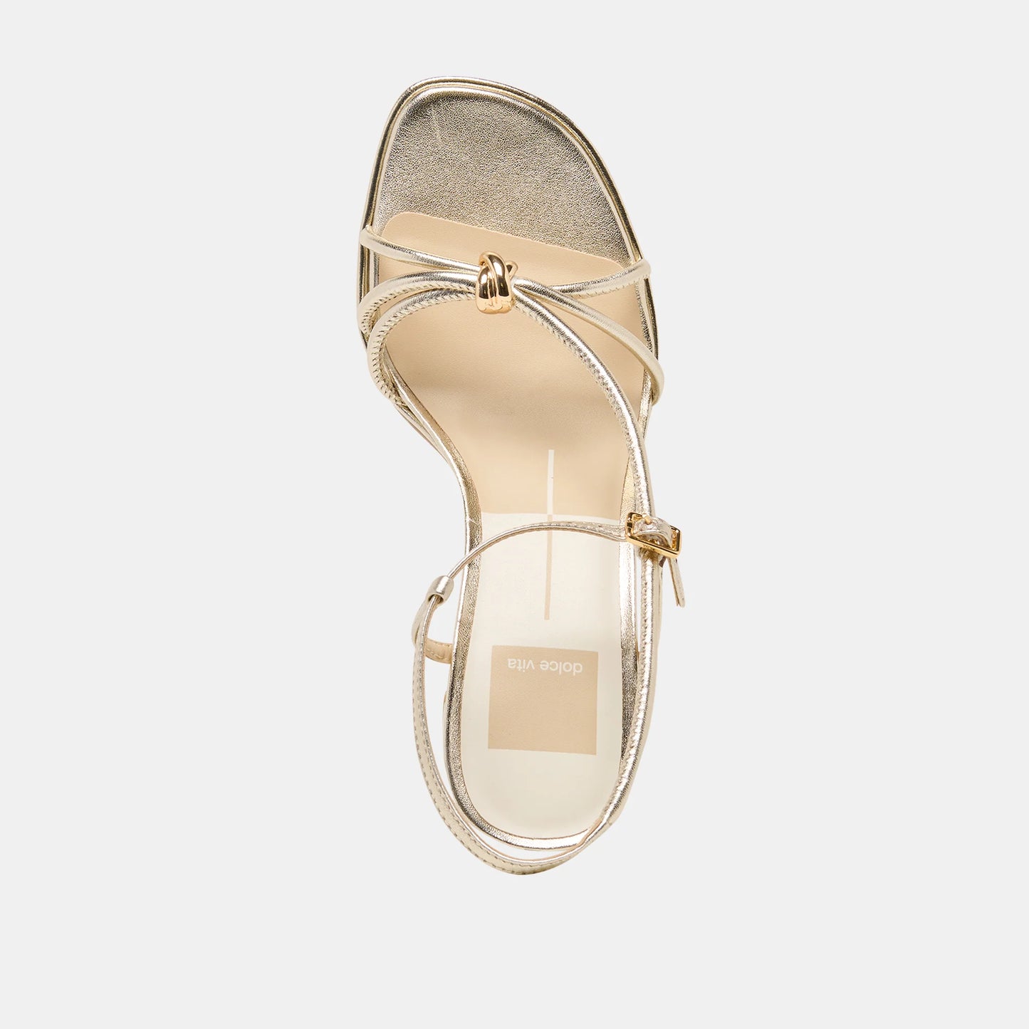Odete Heels - Gold Leather