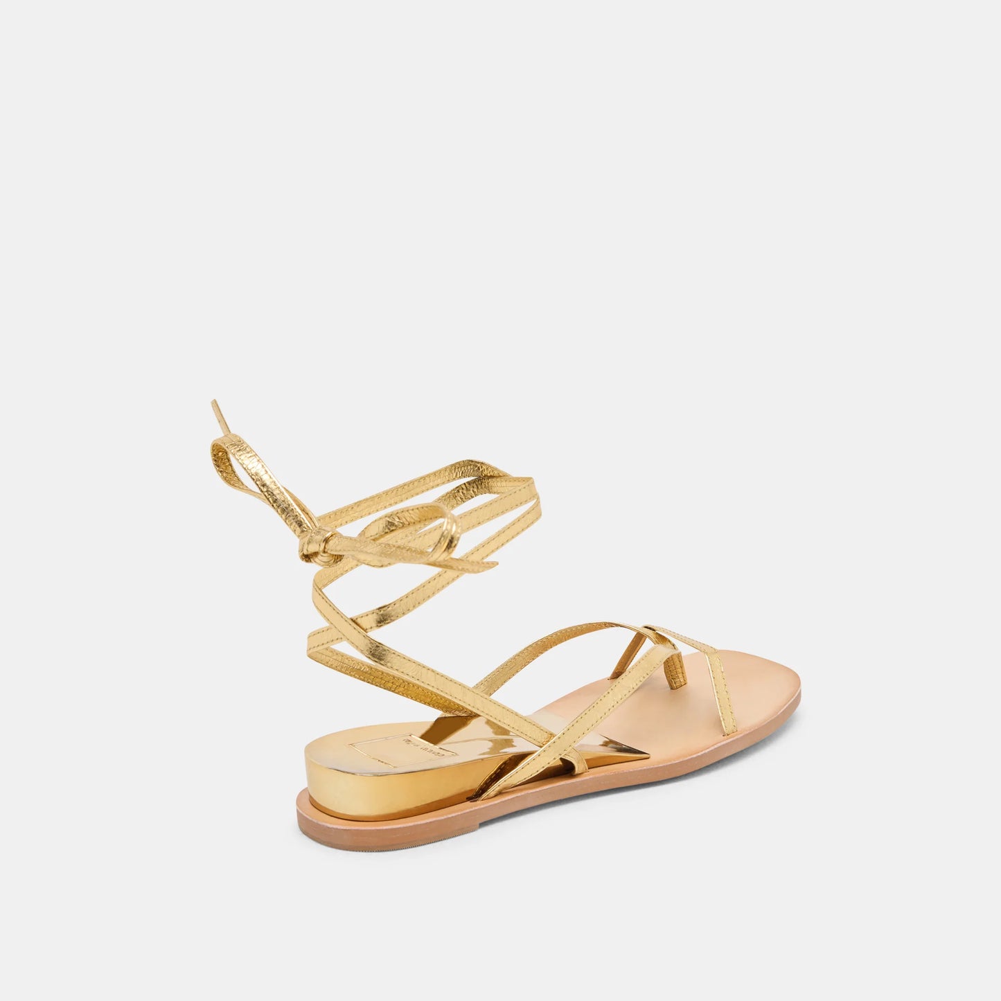 Dolce Vita Rudie Sandals - Dark Gold Metallic Leather