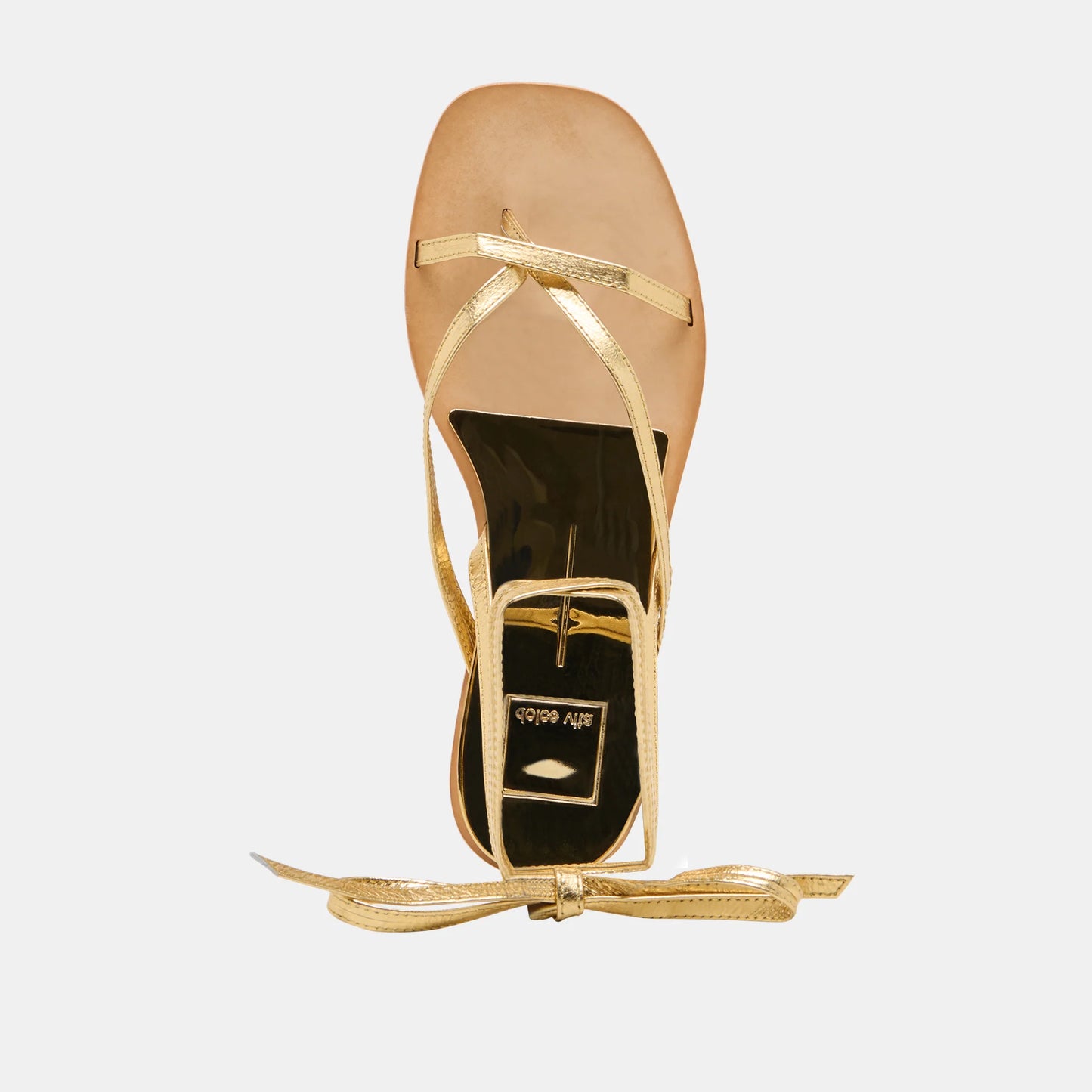 Dolce Vita Rudie Sandals - Dark Gold Metallic Leather