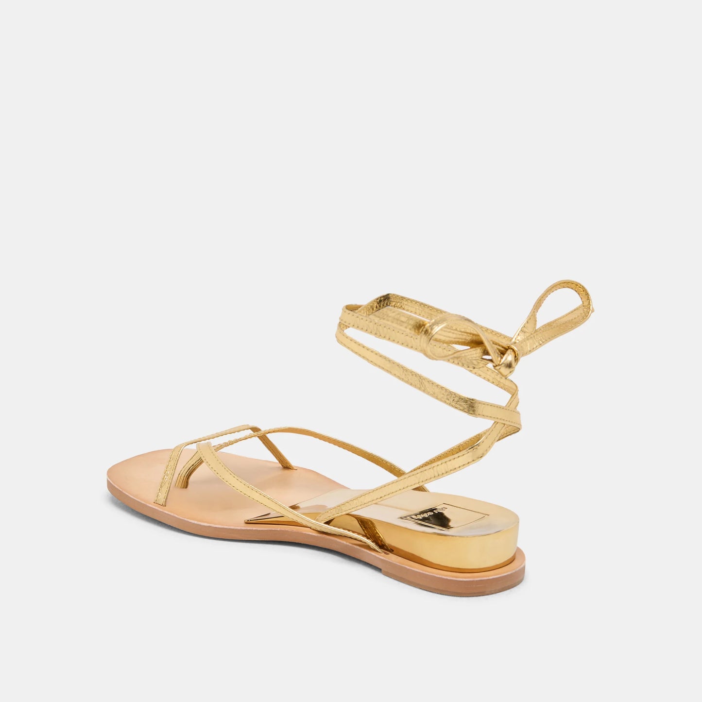 Dolce Vita Rudie Sandals - Dark Gold Metallic Leather