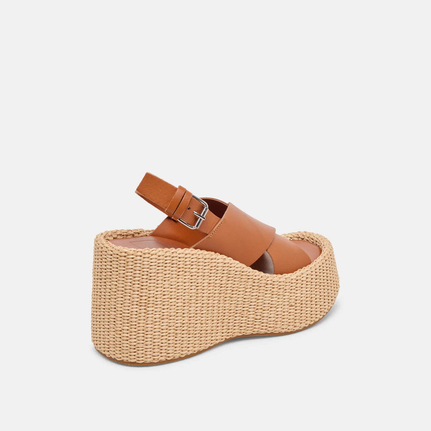 Dolce Vita Skylar Wedges - Brown Leather