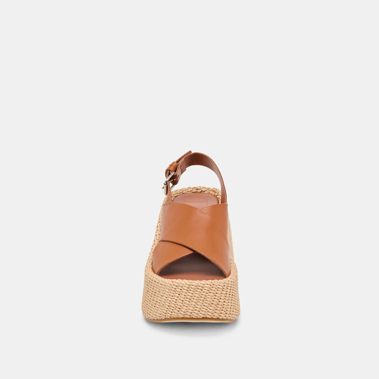 Dolce Vita Skylar Wedges - Brown Leather