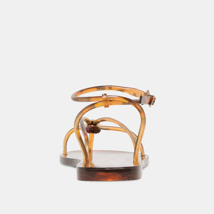 Kenley Vinyl Sandal - Tortoise Jelly