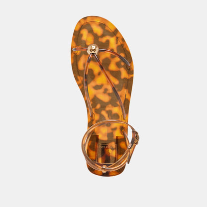 Kenley Vinyl Sandal - Tortoise Jelly