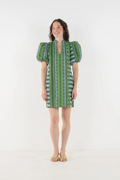 Hampton Mini Dress - Forest Jubilee