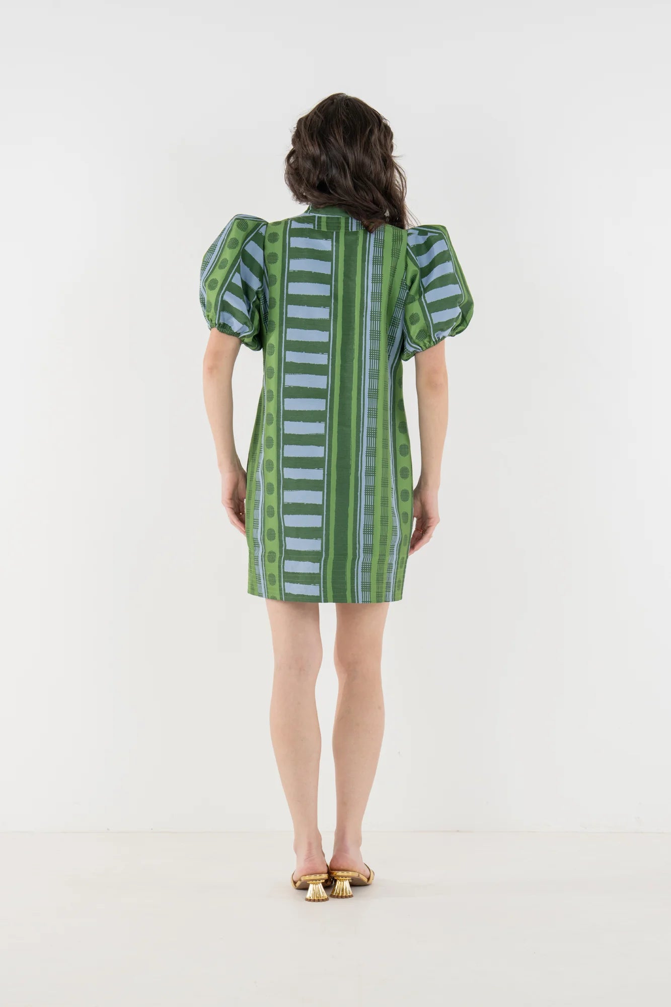 Hampton Mini Dress - Forest Jubilee