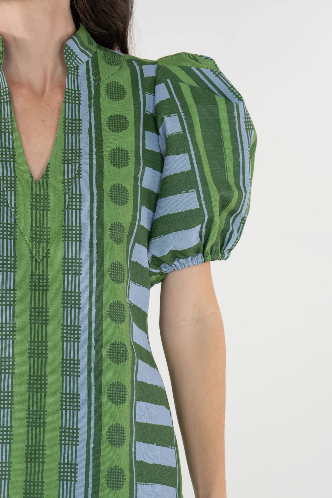 Hampton Mini Dress - Forest Jubilee