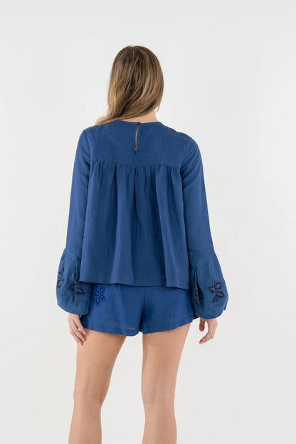 Jameson Top - Midnight Jaipur