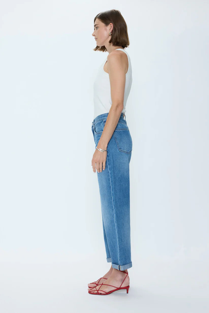Donny Rolled Hem Boyfriend Jean - Heartfelt