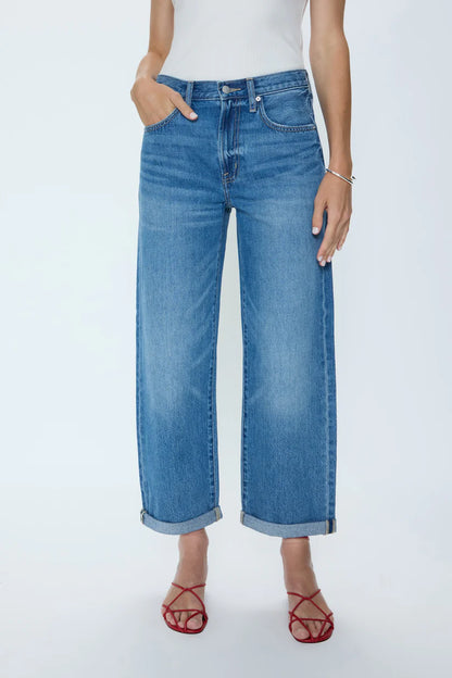 Donny Rolled Hem Boyfriend Jean - Heartfelt