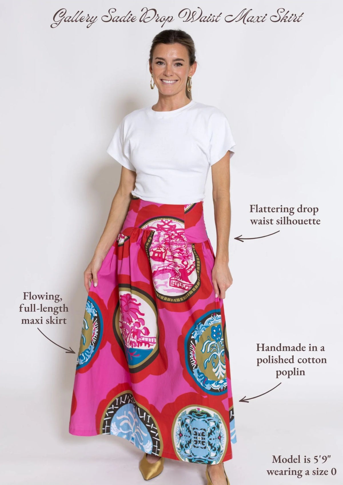 Gallery© Sadie Drop Waist Maxi Skirt