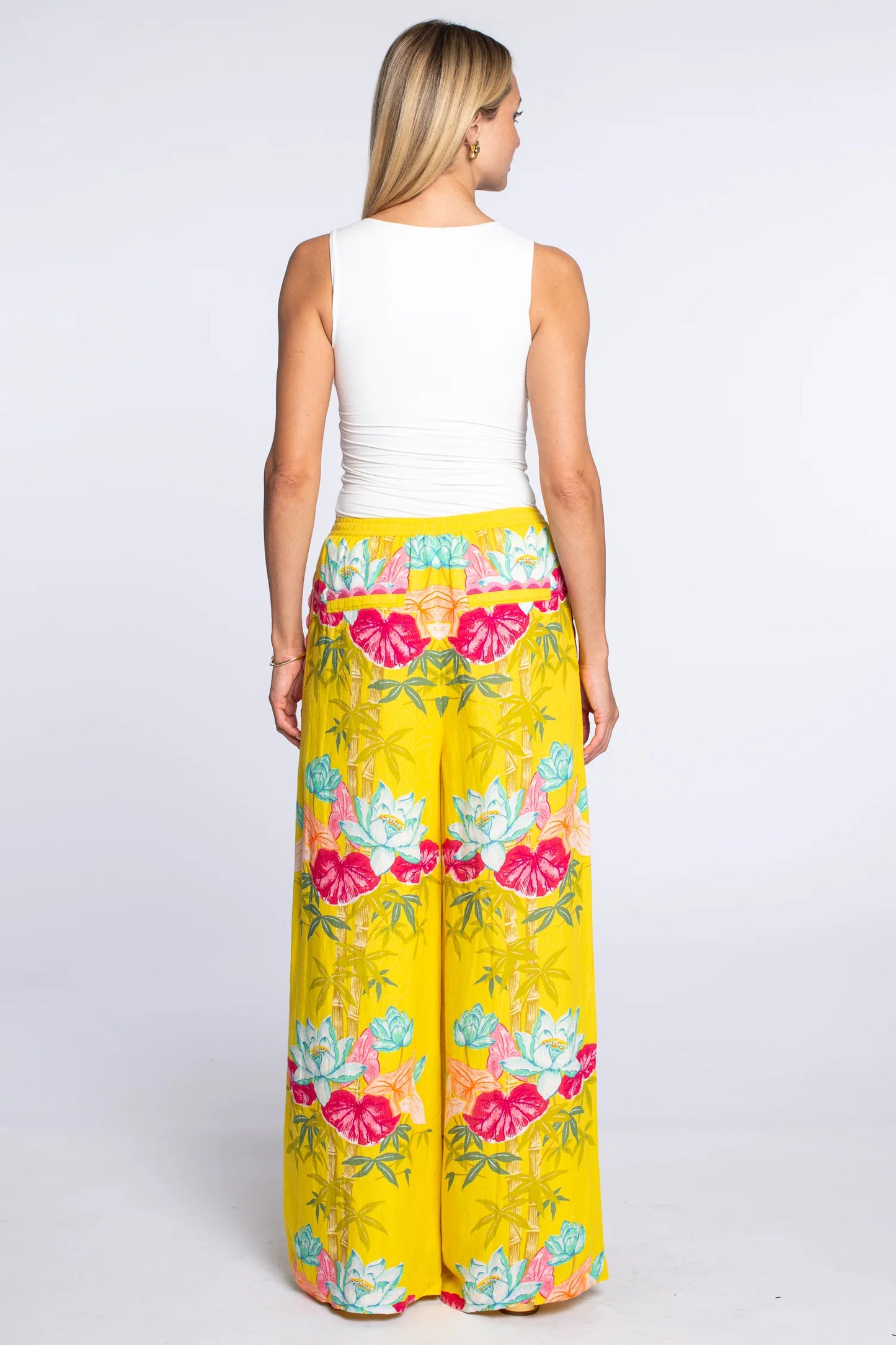 Presley Pants - Tropical Bamboo