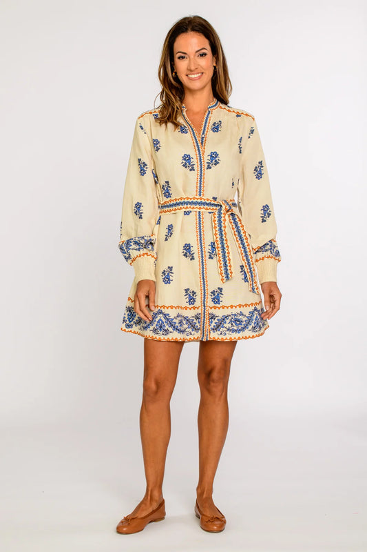 Tara Dress - Handkerchief Ivory