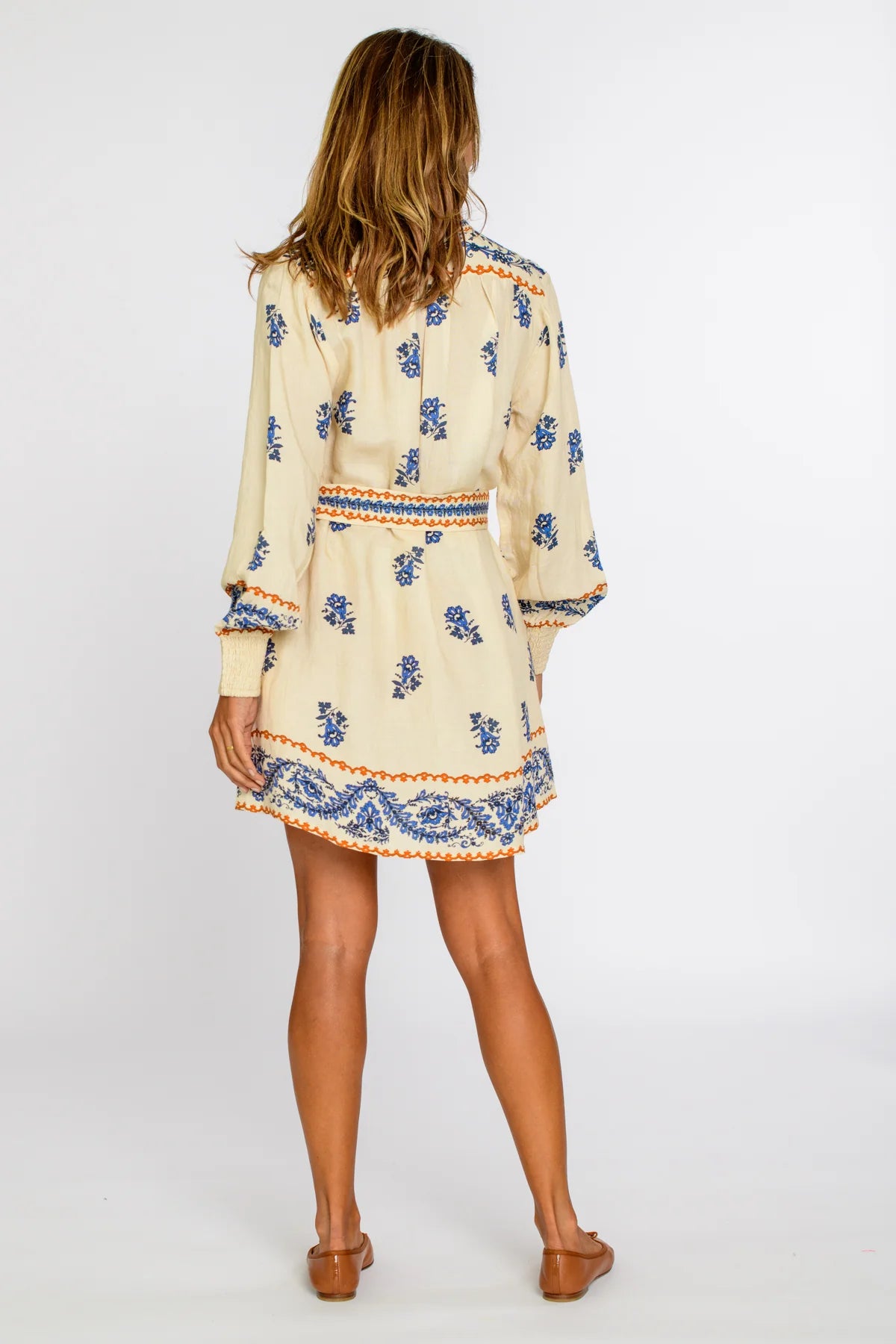 Tara Dress - Handkerchief Ivory