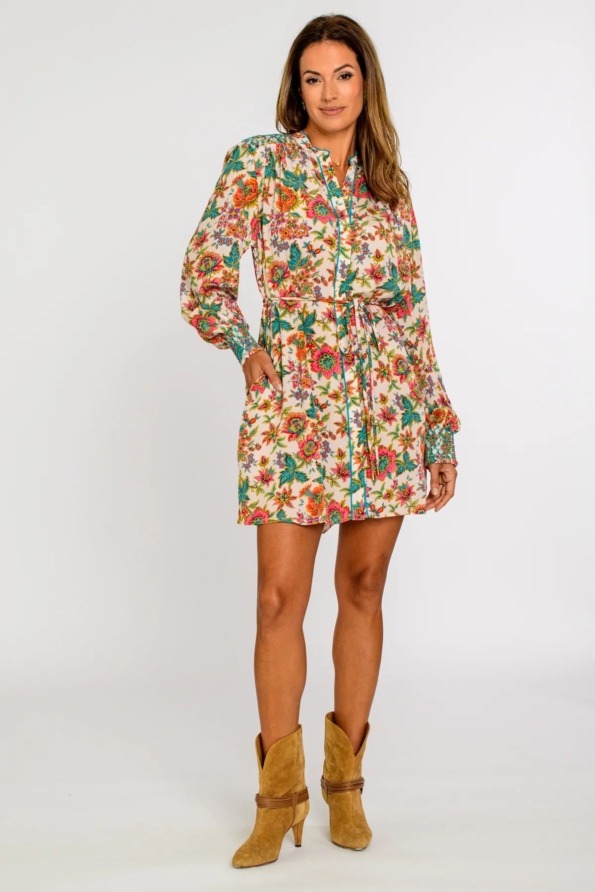 Tara Dress - Wallflower Ivory