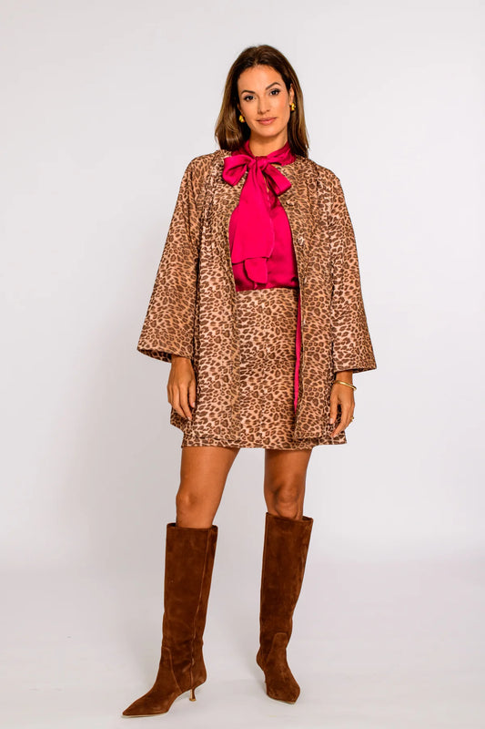 Dottie Jacket - Leopard