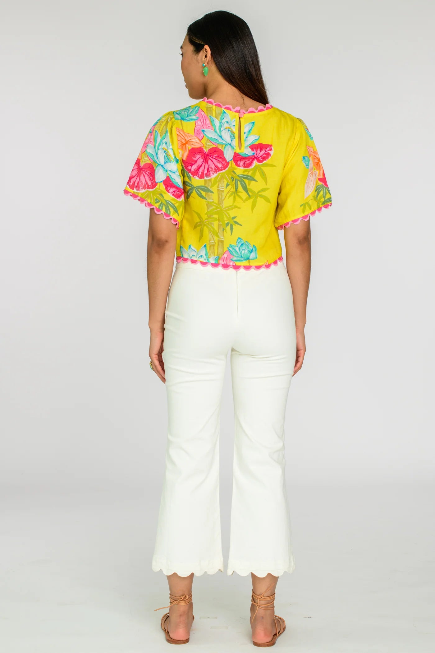 Paloma Top - Tropical Bamboo