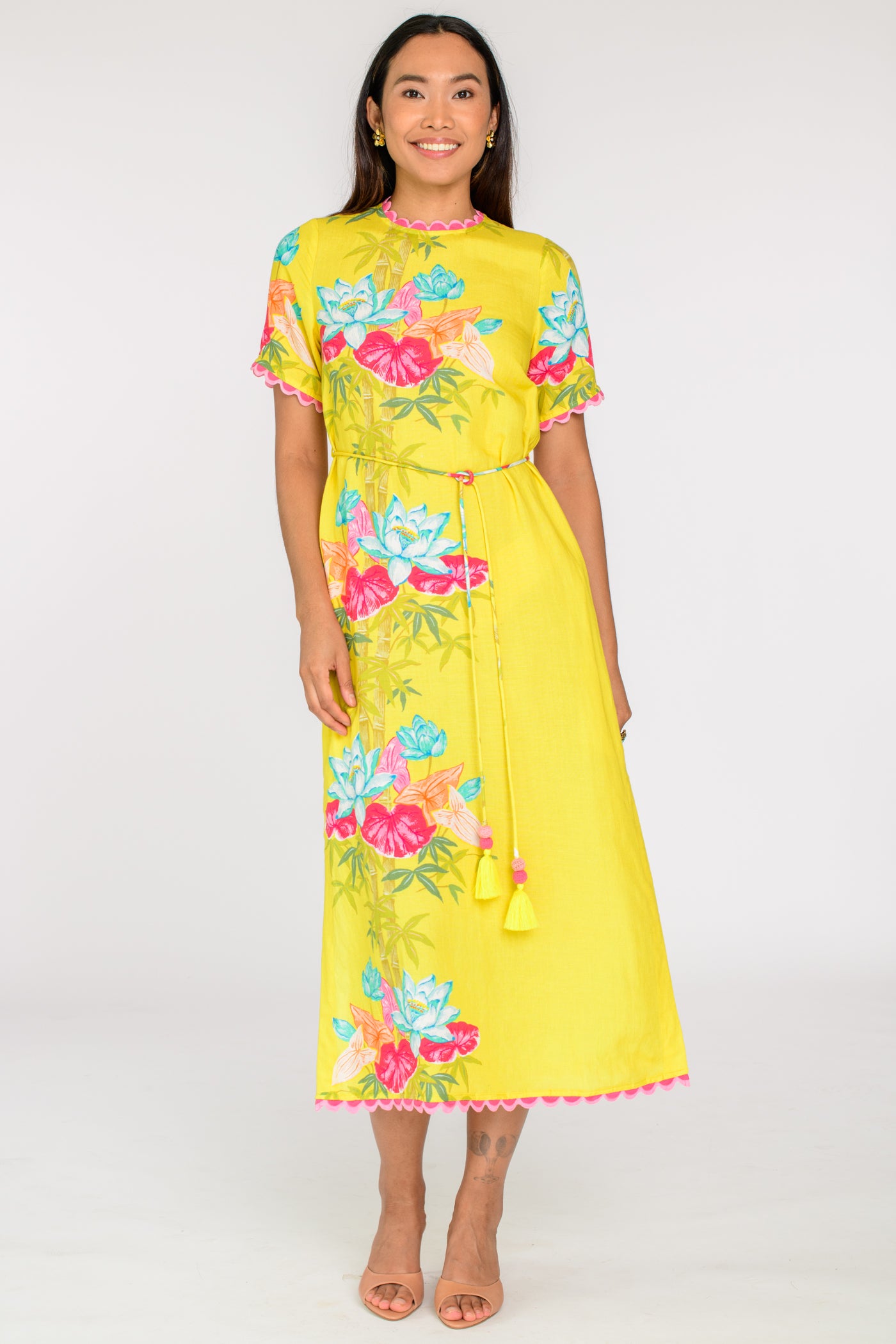 TESS MIDI DRESS