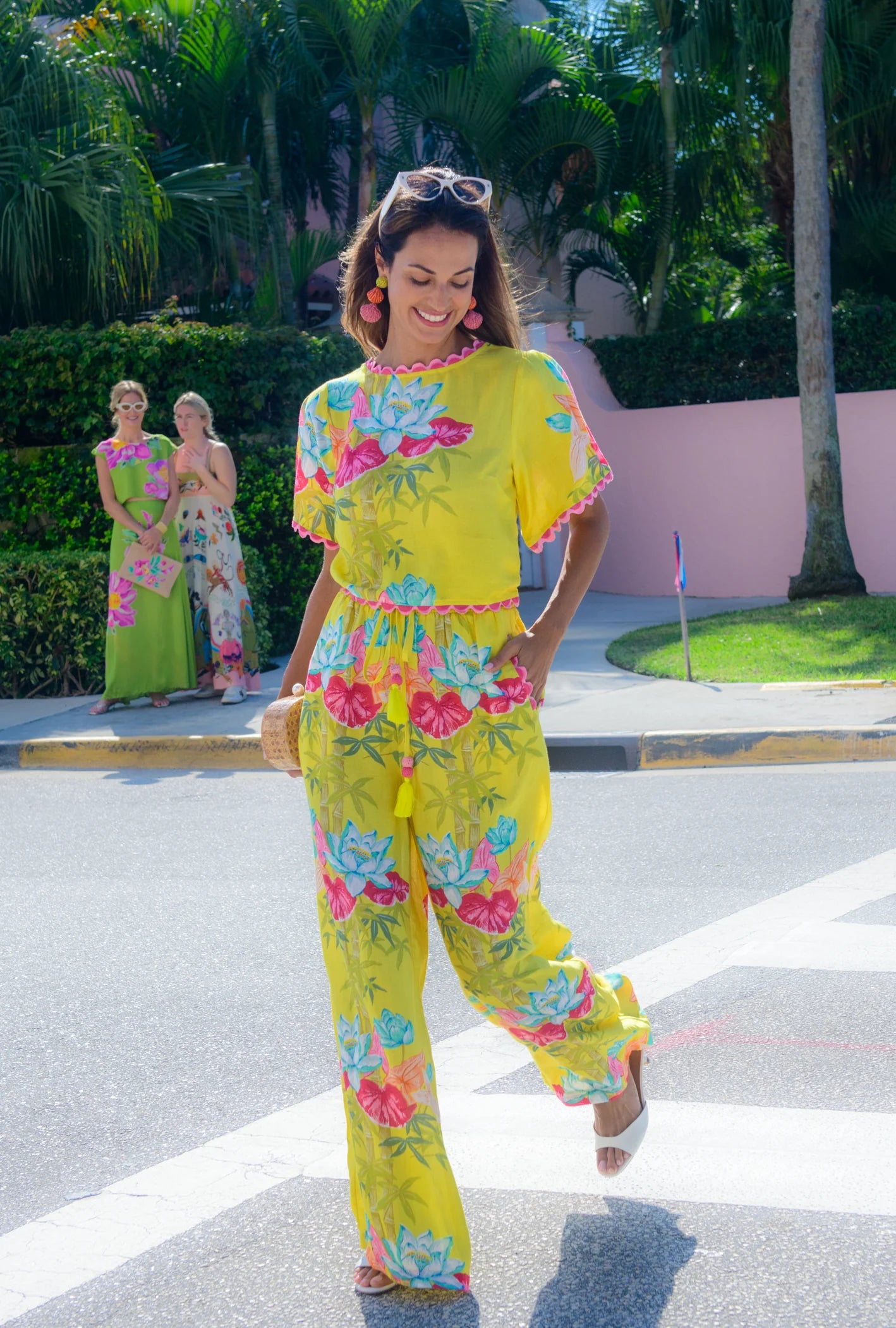 Paloma Top - Tropical Bamboo
