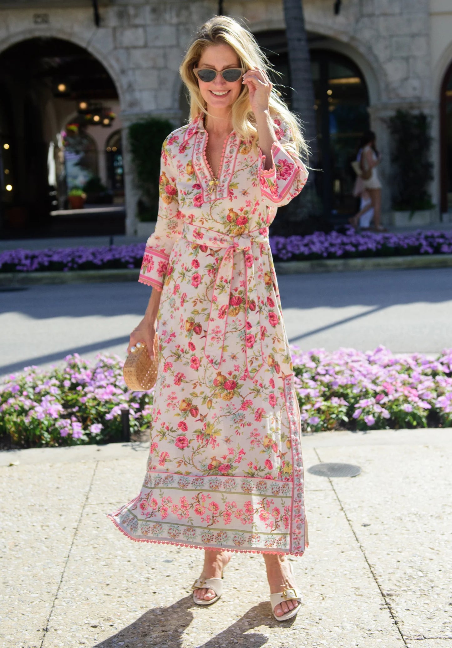 Talia Dress - English Gardens