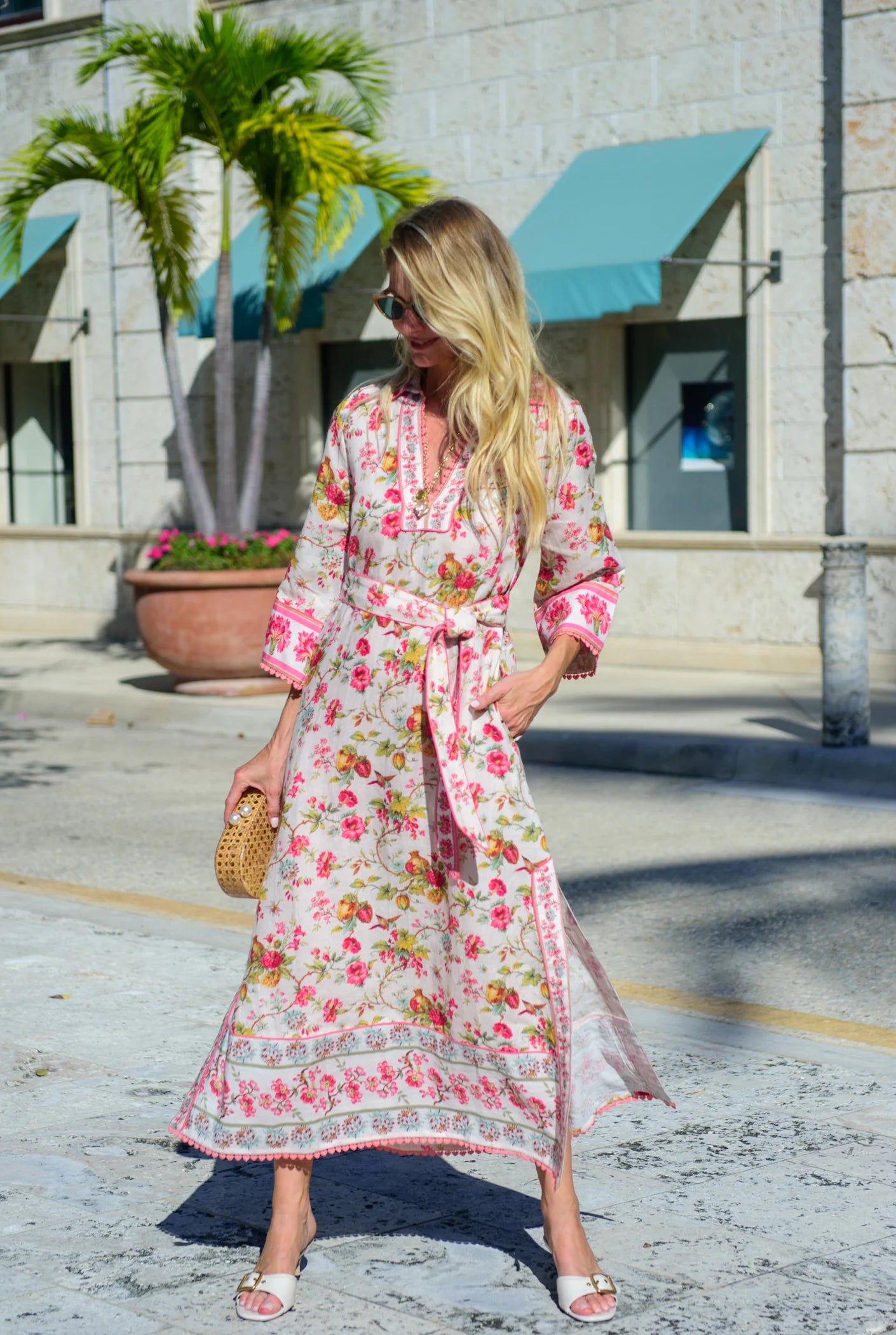 Talia Dress - English Gardens