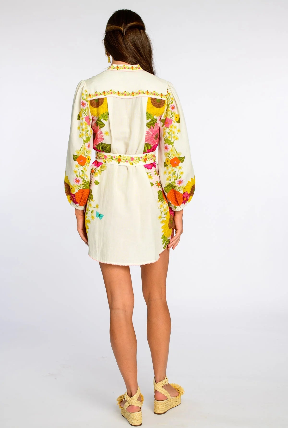 Sadie Dress - Wildflower Ivory