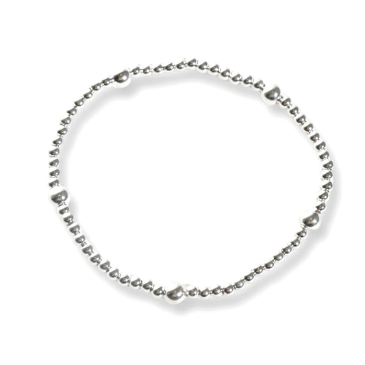 Allison Avery Empower Bracelet - Silver