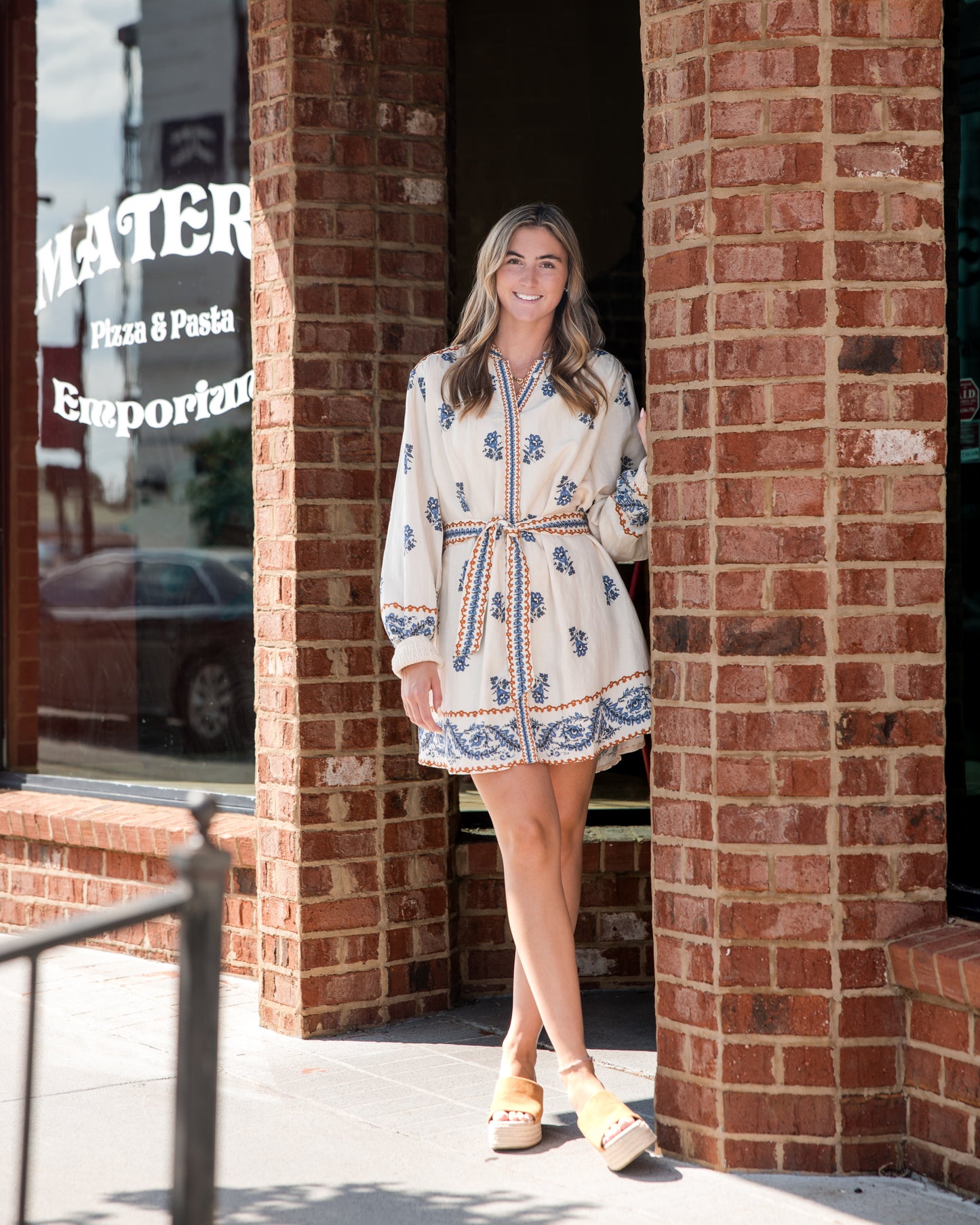 Tara Dress - Handkerchief Ivory