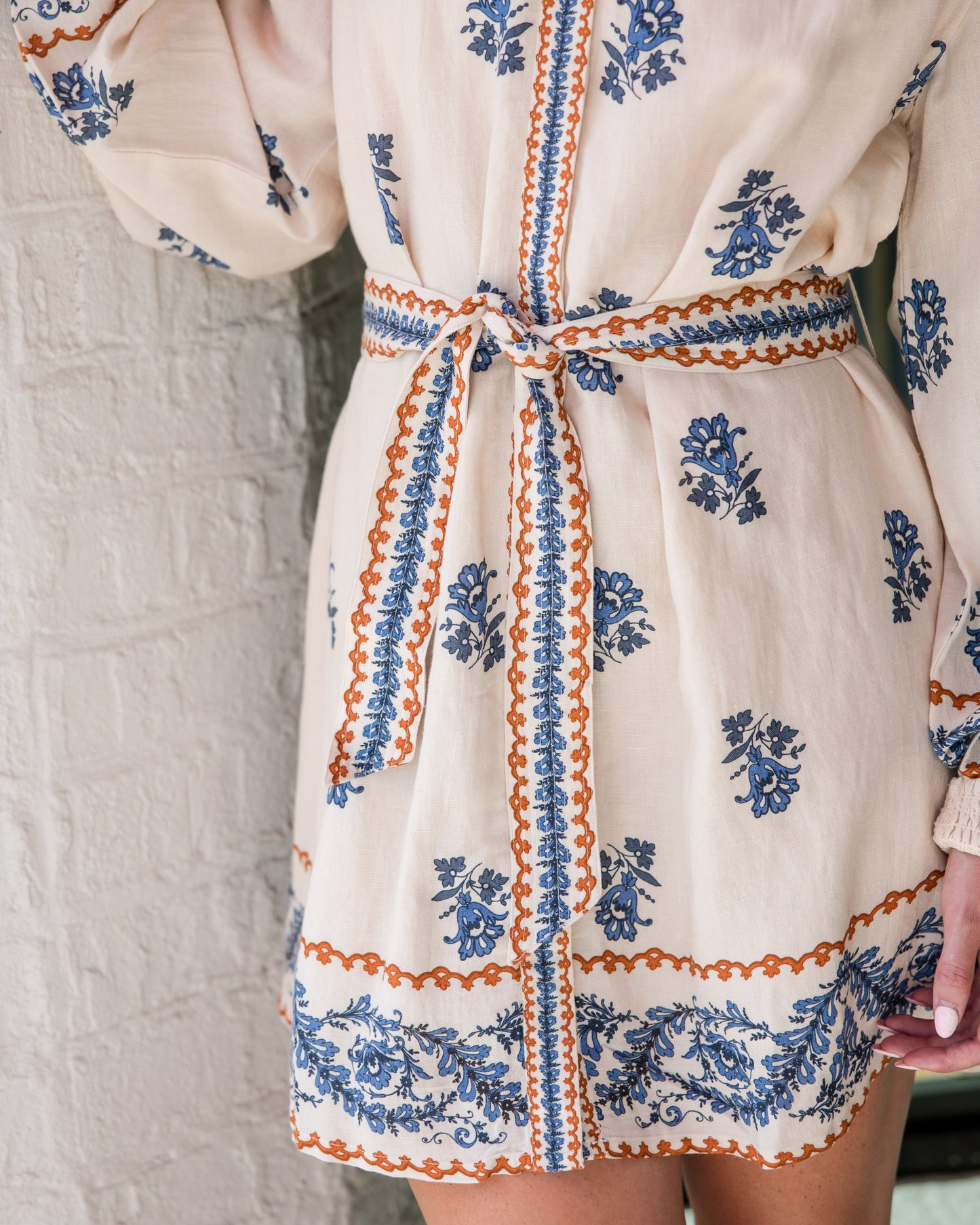 Tara Dress - Handkerchief Ivory