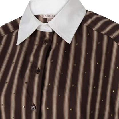 Stripe Stud Blouse