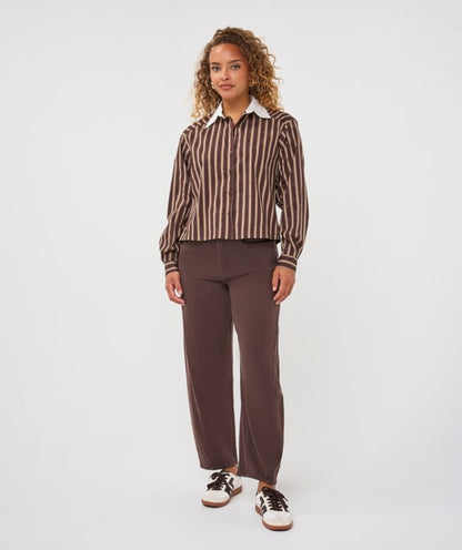 Stripe Stud Blouse