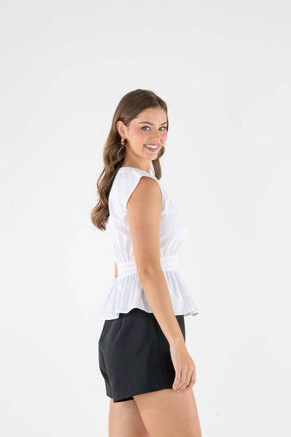 Aria Top - White