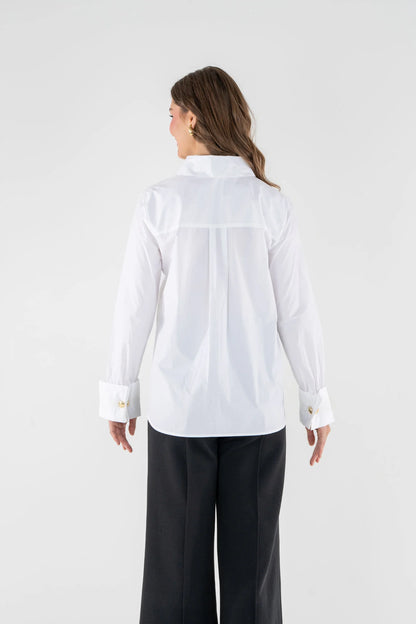 Classic Oxford Top - White