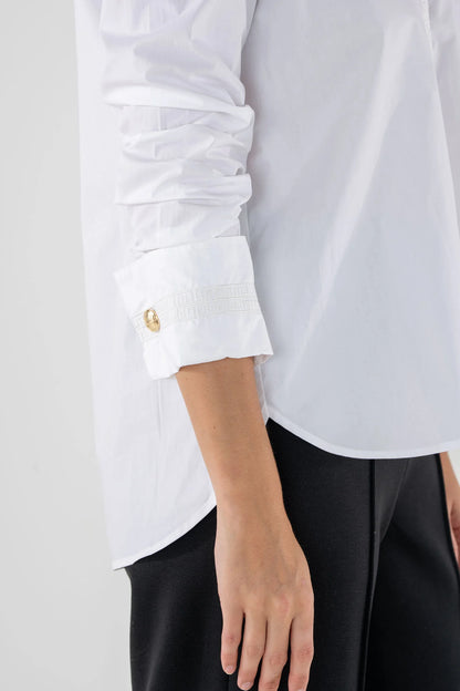 Classic Oxford Top - White