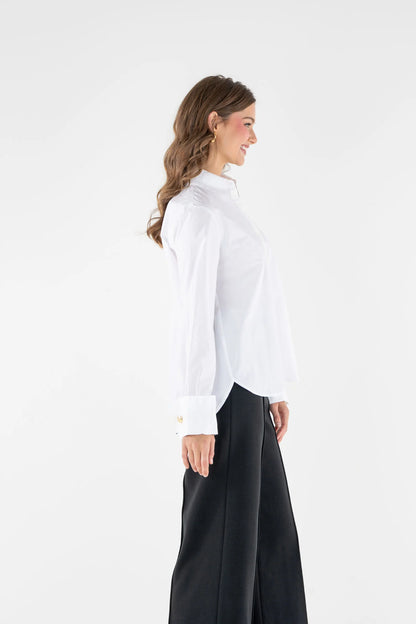 Classic Oxford Top - White
