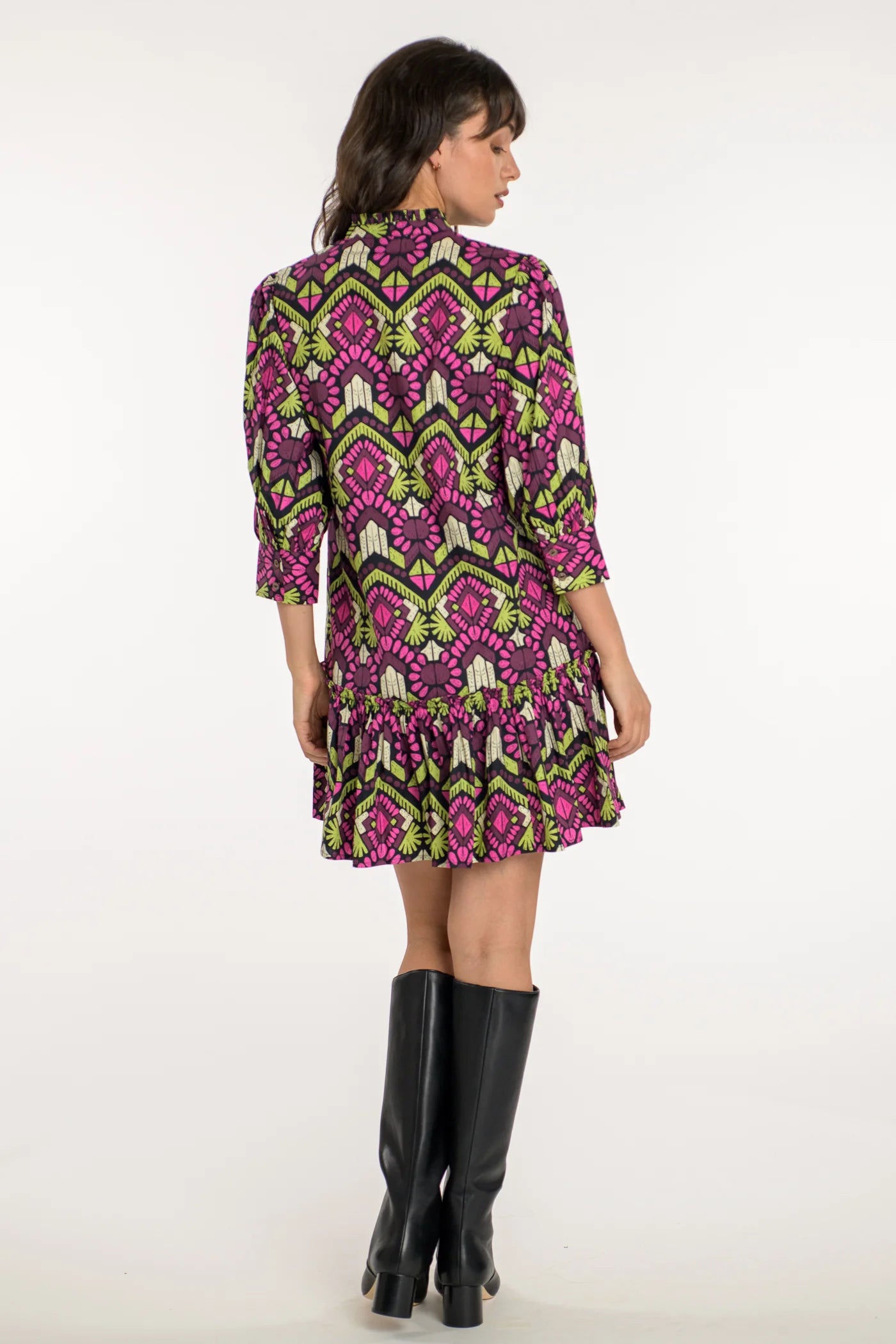 Elizabeth James The Label Chloe Dress - Aztec