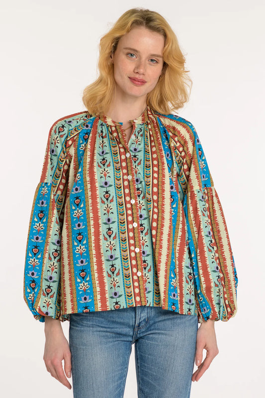 Elizabeth James The Label Emory Top - Serape Stripe