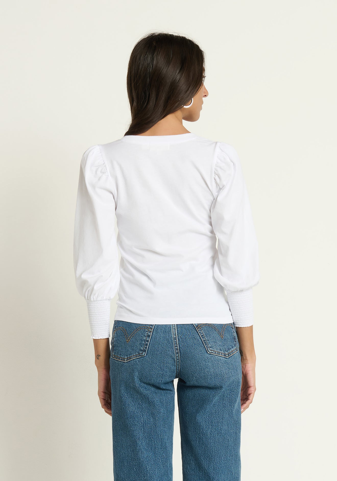 Flora Peasant tee