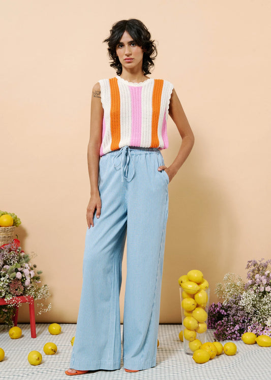 Pensee Pants - Light Blue