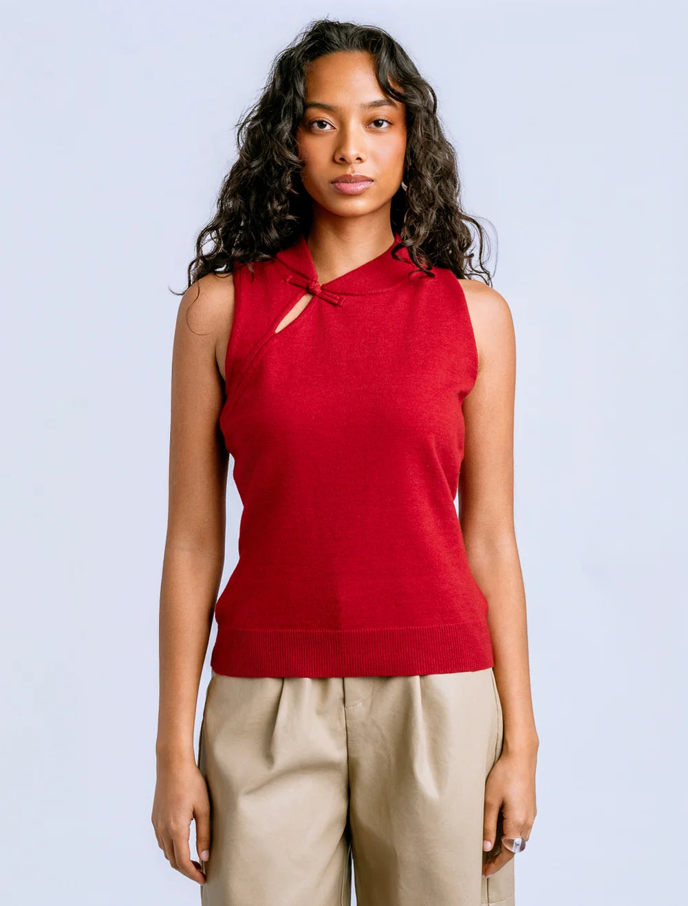 Yang Top - Ruby Red