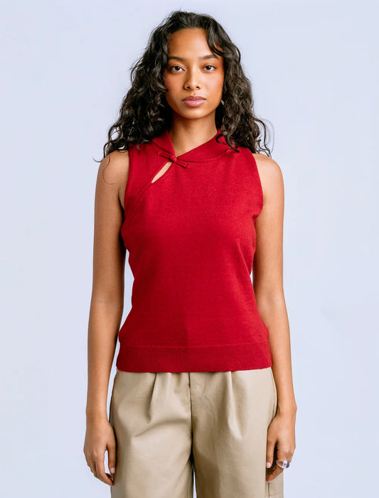Yang Top - Ruby Red