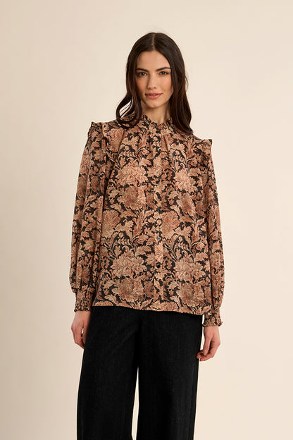 Manor Shirt - Black Olympe