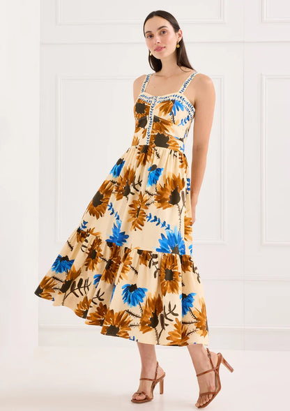Gianna Dress - Sunflower Haze