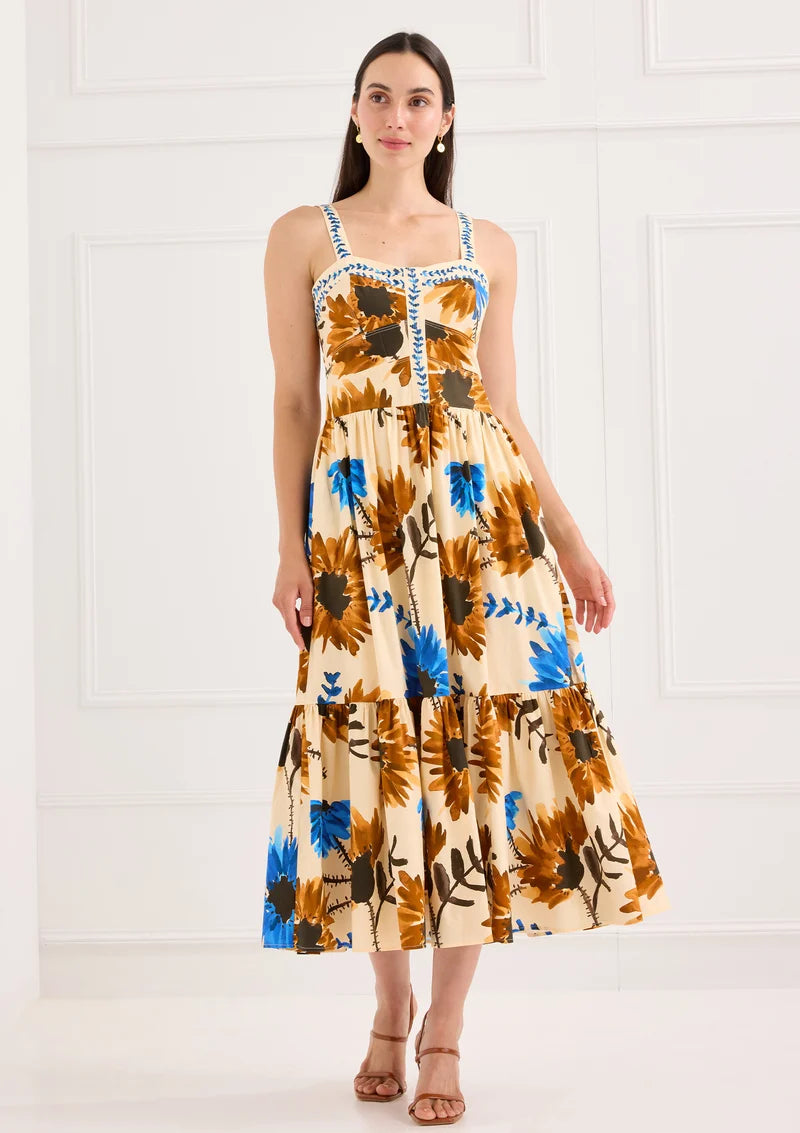 Gianna Dress - Sunflower Haze
