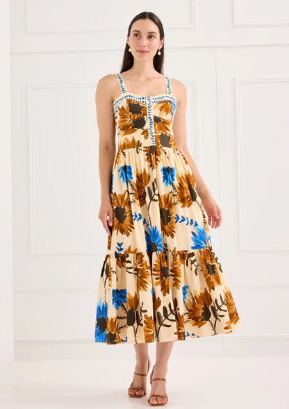 Gianna Dress - Sunflower Haze