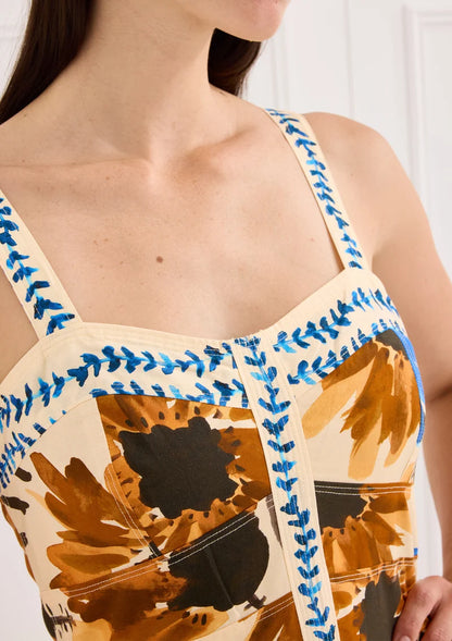 Gianna Dress - Sunflower Haze
