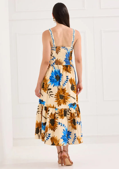 Gianna Dress - Sunflower Haze