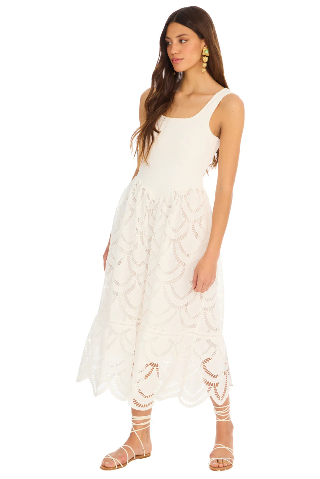 Giselle Dress - White