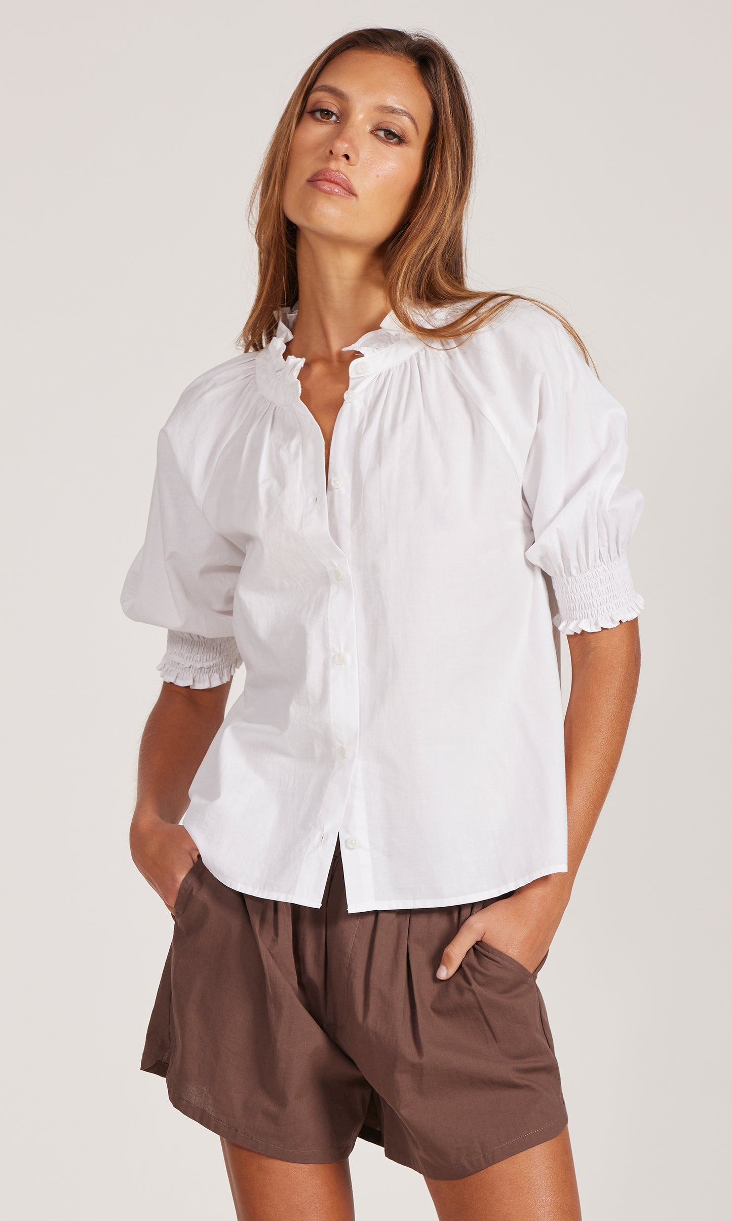 S/S ISABELLE SMOCK TOP
