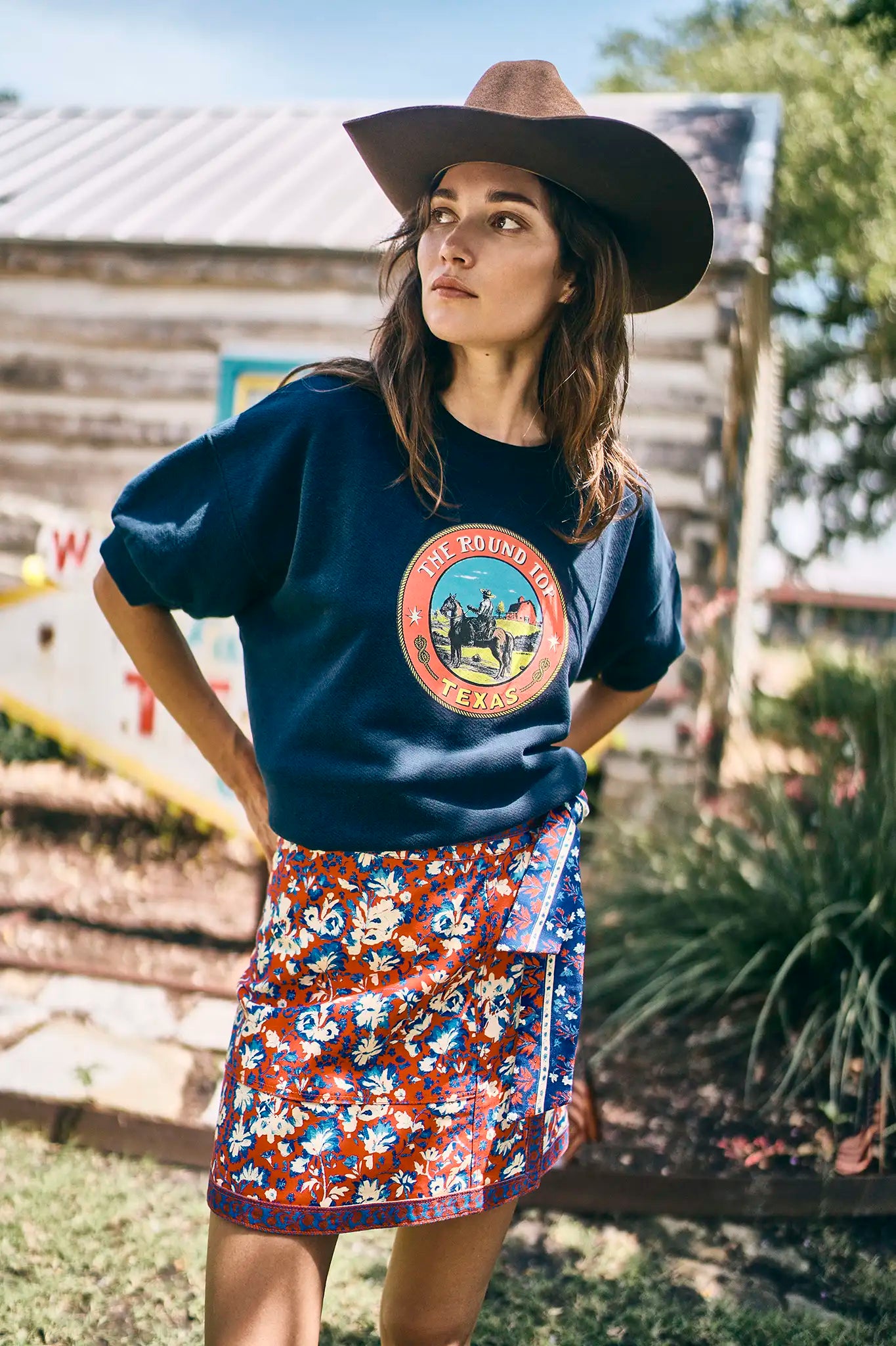 Bay Skirt - Tapestry Floral
